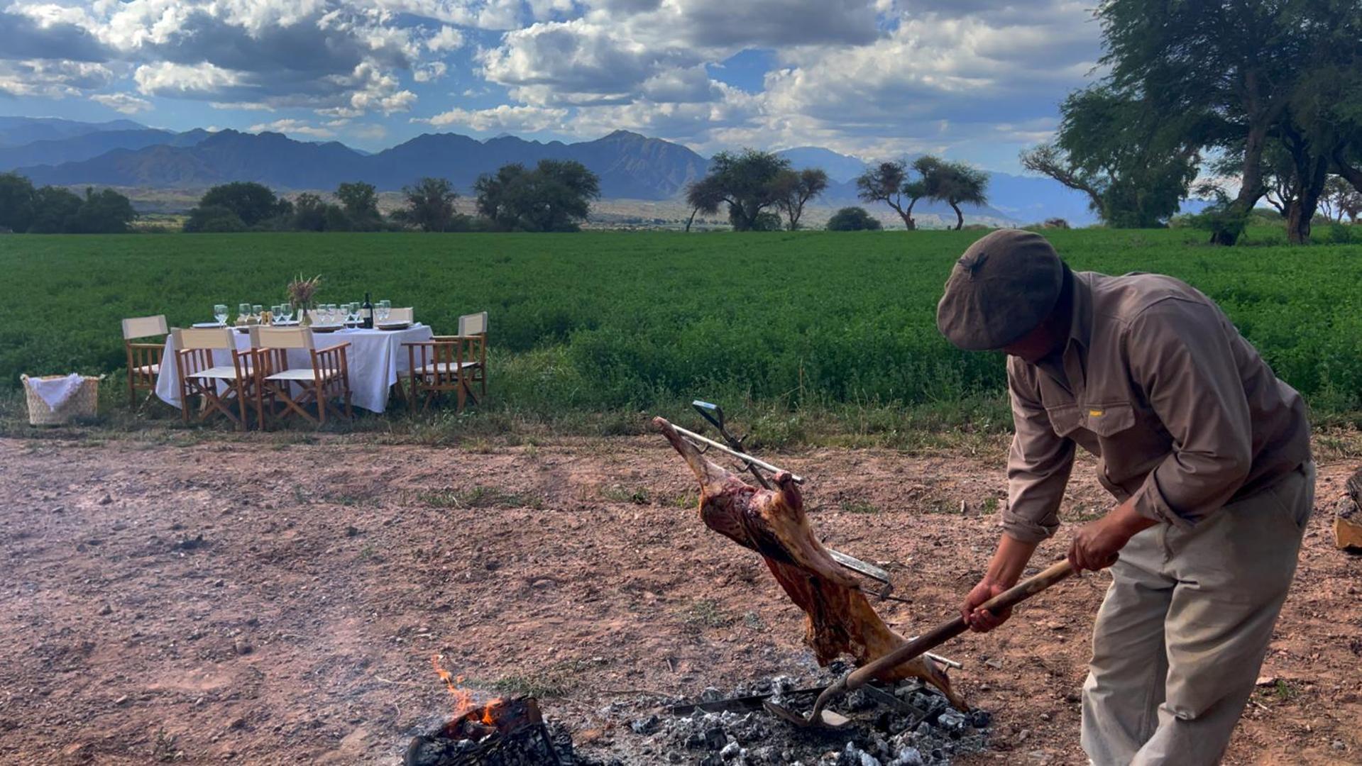 Estancia Banda Grande - Horse & Hiking Safaris Молинос Екстериор снимка